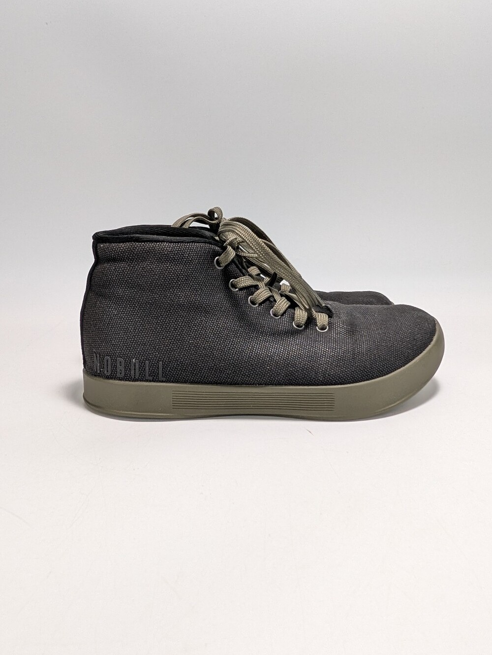NOBULL Mid Canvas Trainers - Black